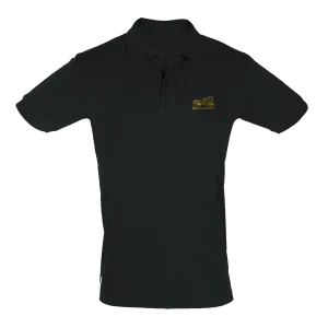 Poloskjorte med figurnær passform til herre | SOL'S Perfect Men 11347 Black