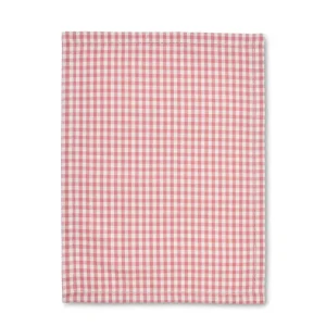 Kitchen Towel Pink Small Checks