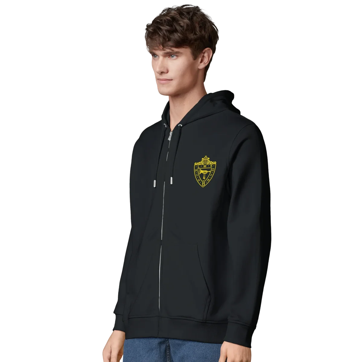 Hettejakke Unisex i overgang til økologisk | SOL'S Calipso 04237 Black. - Lungegaardens Musikkorps - Image 5
