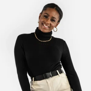 Turtleneck longsleeve - Black