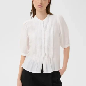 Alesia Kortermet Linbluse