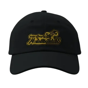 Caps med lukket bakside Brodert logo - Flexfit 6277 Black Bergen Modellbilklubb