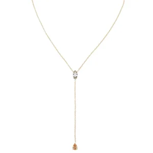 Margosha Golden Drop halskjede - Gull