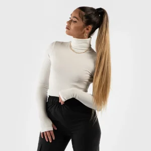 Turtleneck longsleeve - White