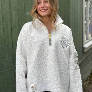 Nini Half Zip White