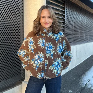 Rype Fleece Jacket Brown Mix
