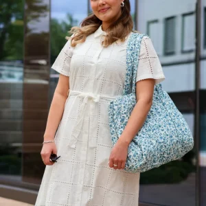 RausLea 2/4 Shirt Dress Egret