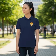 Unisex Premium Piqué Poloskjorte Norsk Peugeot Klubb