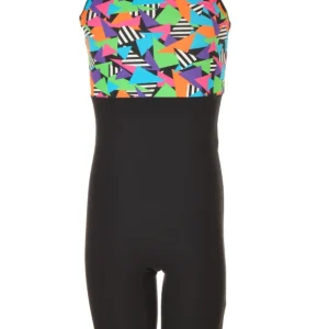 Catsuit | NS-152 Udg Black-Kids Triangle