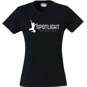 T-skjorte Dame Spotlight Dansestudio