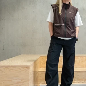 Tech pipe vest | Unisex | Dark brown
