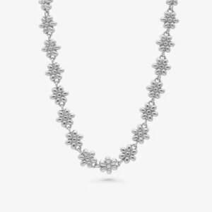 Flower Bracelet Silver