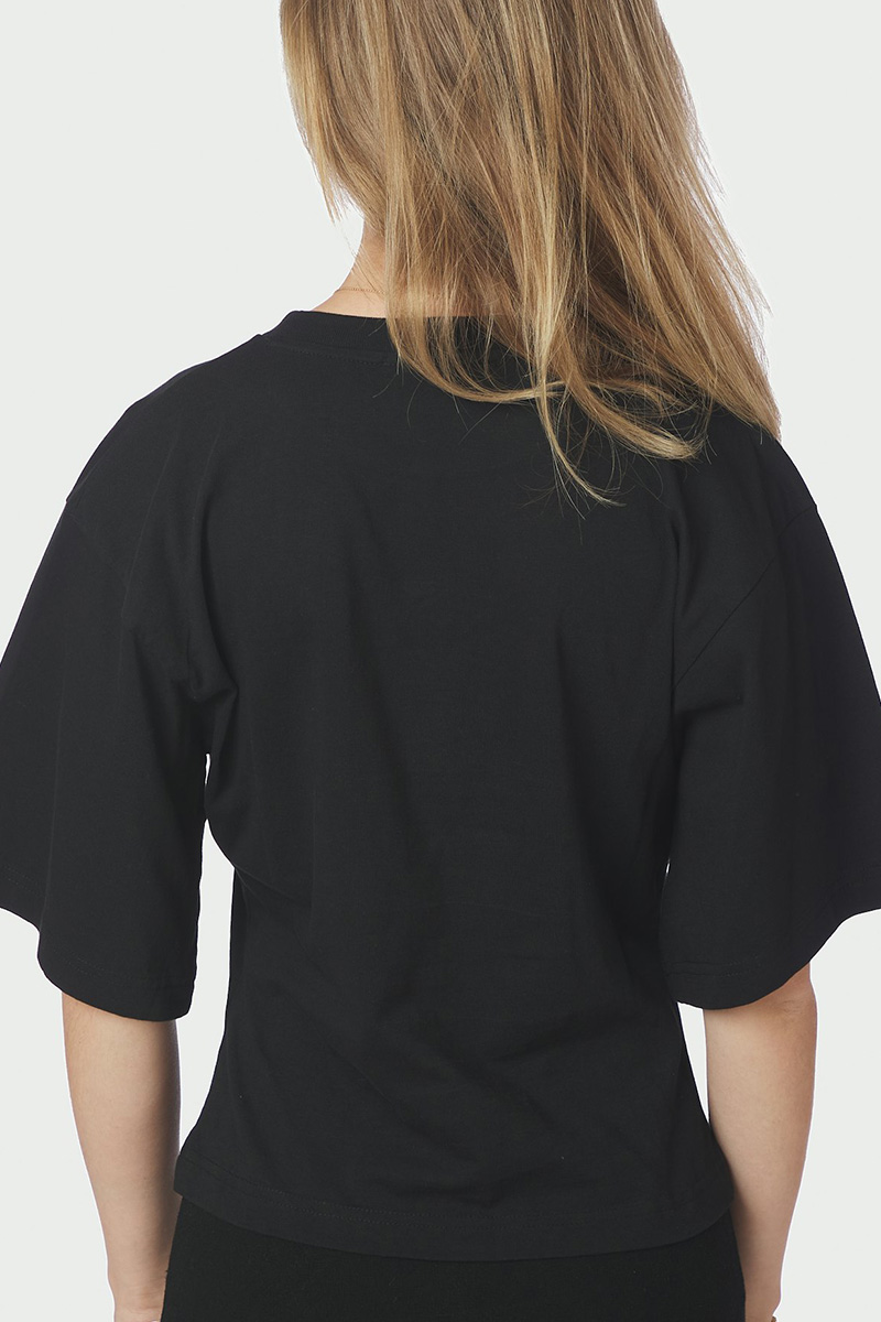 Asha Boxy Tee Black - Image 4
