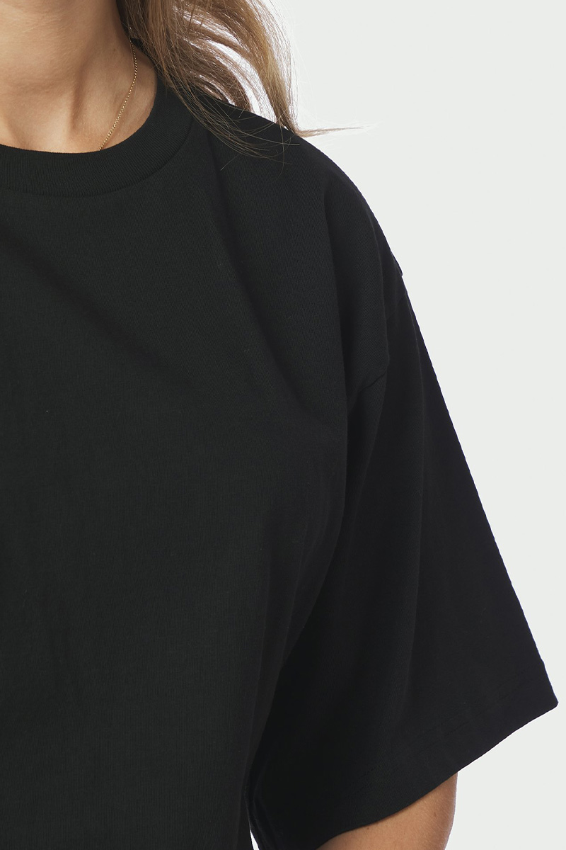 Asha Boxy Tee Black - Image 5