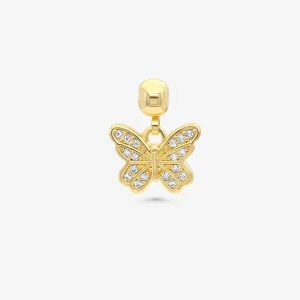 Butterfly Charm Gold