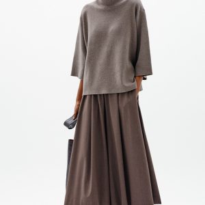 CleohIW Skirtpant Chocolate Torte Melange