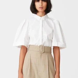 GESTUZ HALIOGZ OZ SHIRT BRIGHT WHITE