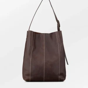 Panel Mae Buckle Bag Chocolate Torte