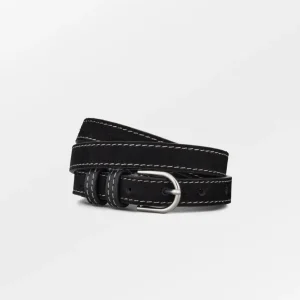 Suede Zoe Belt Black