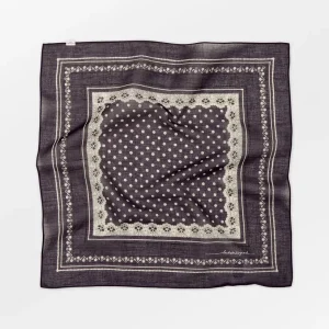 Lacia Cotta Scarf Forged Iron Gray