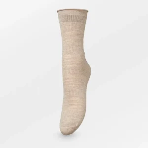 Lucretia Wola Sock Dark Beige Melange