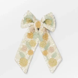 Carna Bow Clip Birch White