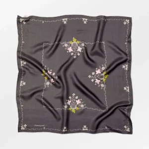 Brodaria Sia Scarf Forged Iron Gray
