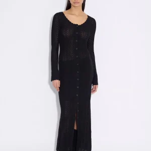 Kelp Crochet	Dress Black