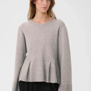 Elvina Peplum Genser