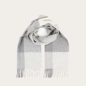 Trio Wool Scarf Grey