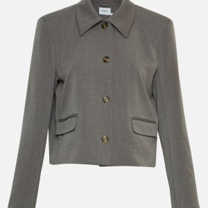 Henrika Blazer Grey Melange