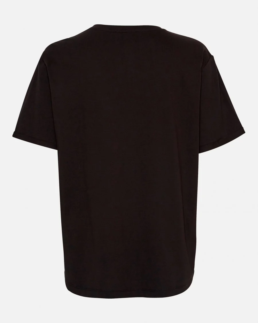 Terina Organic Tee Black - Image 4