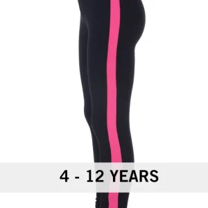 Leggings | NS-146 Svart-lilla