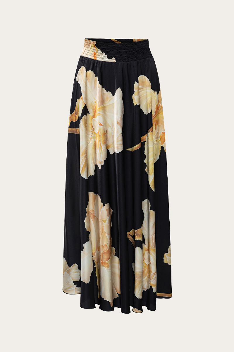 Savannah Skirt Gold Maxi Flower - Image 4