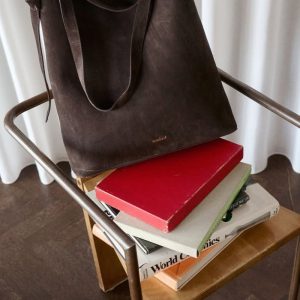 Calilje Suede Bag Coffee Bean