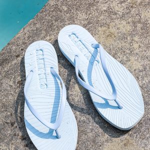 Tapered Angel Blue Flip Flop