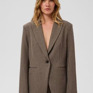 SLLilu Corinne Short Blazer Walnut
