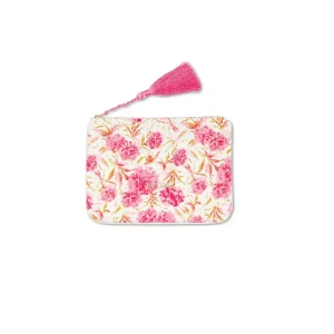 Zipper Pouch Pink Meadow